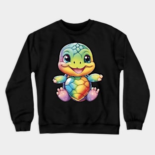 Kawaii Turtle Crewneck Sweatshirt